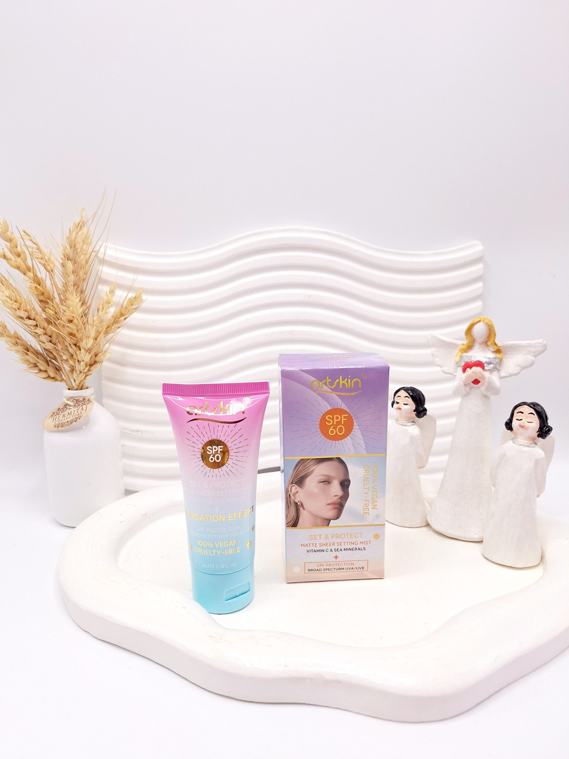 ضد آفتاب کرم پودری آرت اسکین کد 973127 1 ضد آفتاب کرم پودری آرت اسکین کد 973127