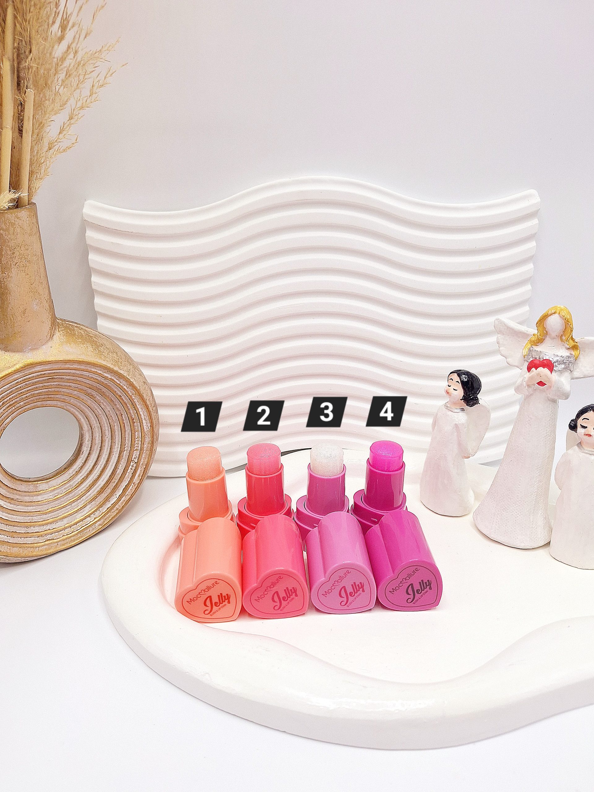 تینت لب ژله ای قلبی اکلیلی برند Moccallure کد 1031 1 تینت لب ژله ای قلبی اکلیلی برند Moccallure کد 1031