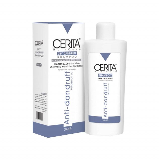 شامپو ضد شوره سریتا مدل Probiotic مناسب موهای خشک حجم 200 میلی لیتر 1 شامپو ضد شوره سریتا مدل Probiotic مناسب موهای خشک حجم 200 میلی لیتر