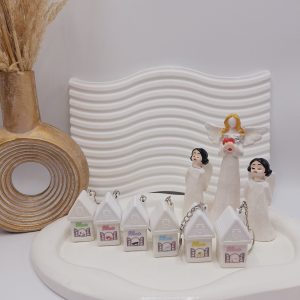 لیپ گلاس طرح خانه کرومی برند Mundo کد 10490