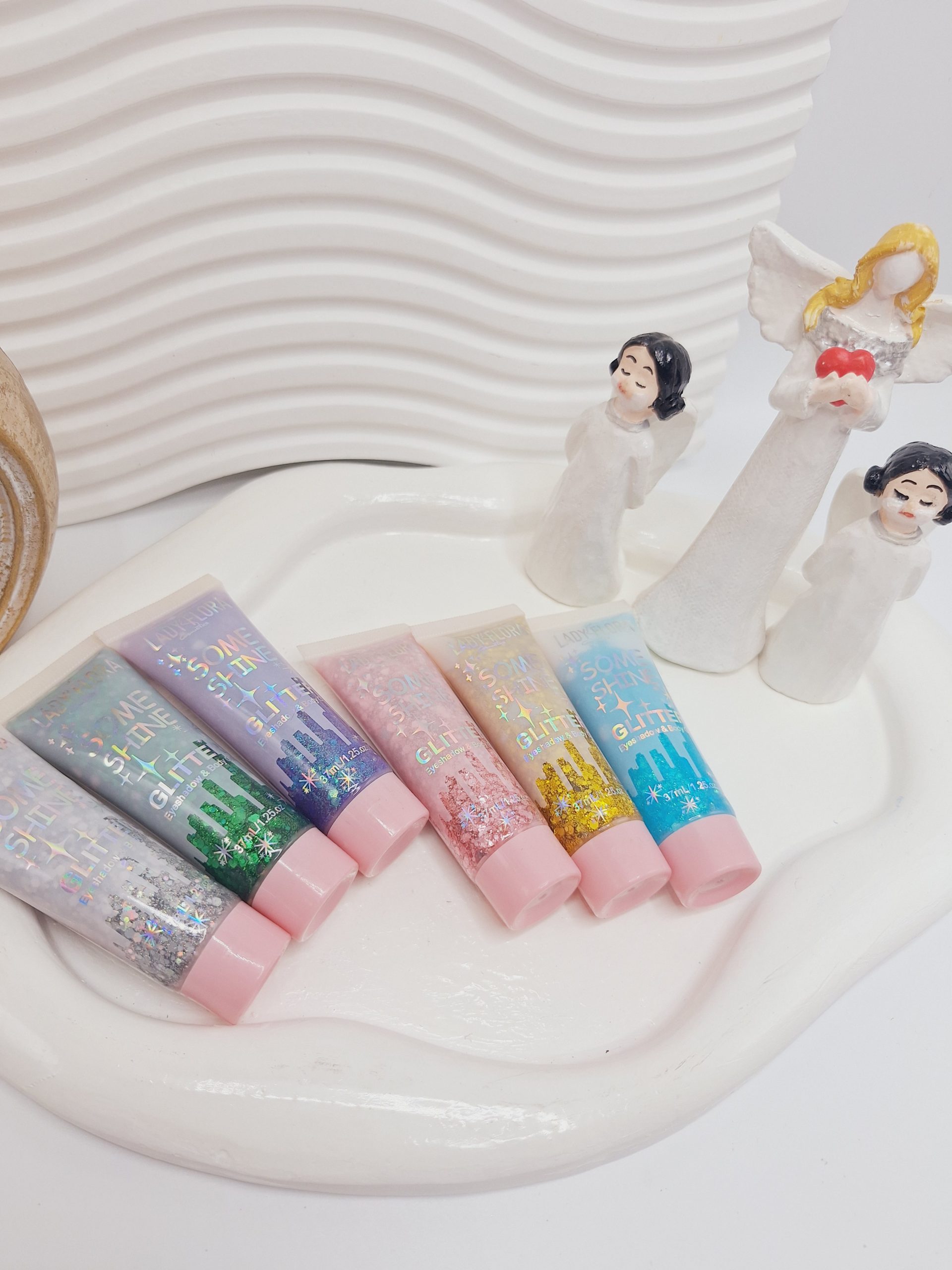 گلیتر تیوپی ترند مناسب چشم مو و بدن برند LADY FLOR کد G003 4 گلیتر تیوپی ترند مناسب چشم مو و بدن برند LADY FLOR کد G003