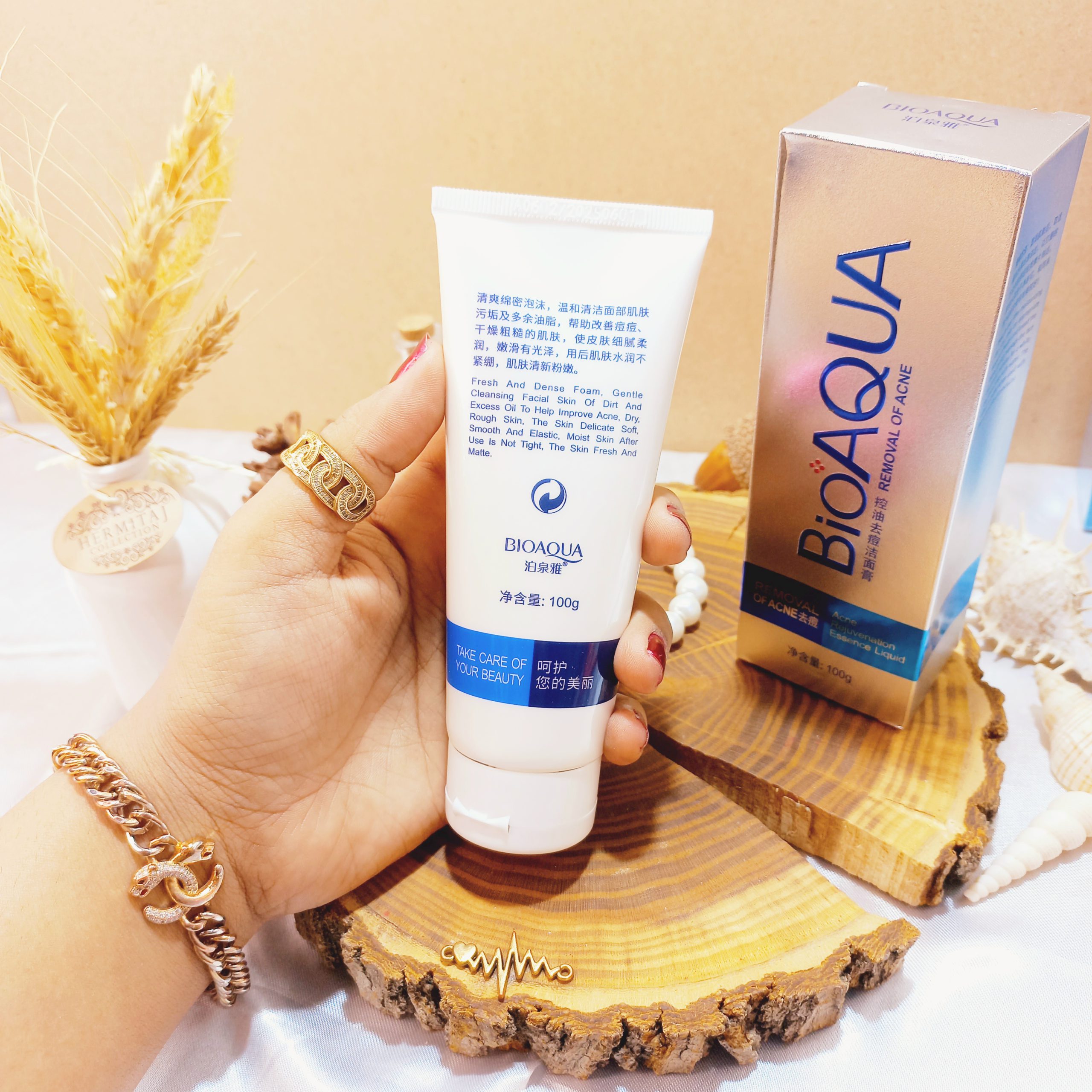 فوم شستشو ضد جوش و آکنه بیوآکوا BIOAQUA کد BQY0702 | پخش عمده 3 فوم شستشو ضد جوش و آکنه بیوآکوا BIOAQUA کد BQY0702 | پخش عمده