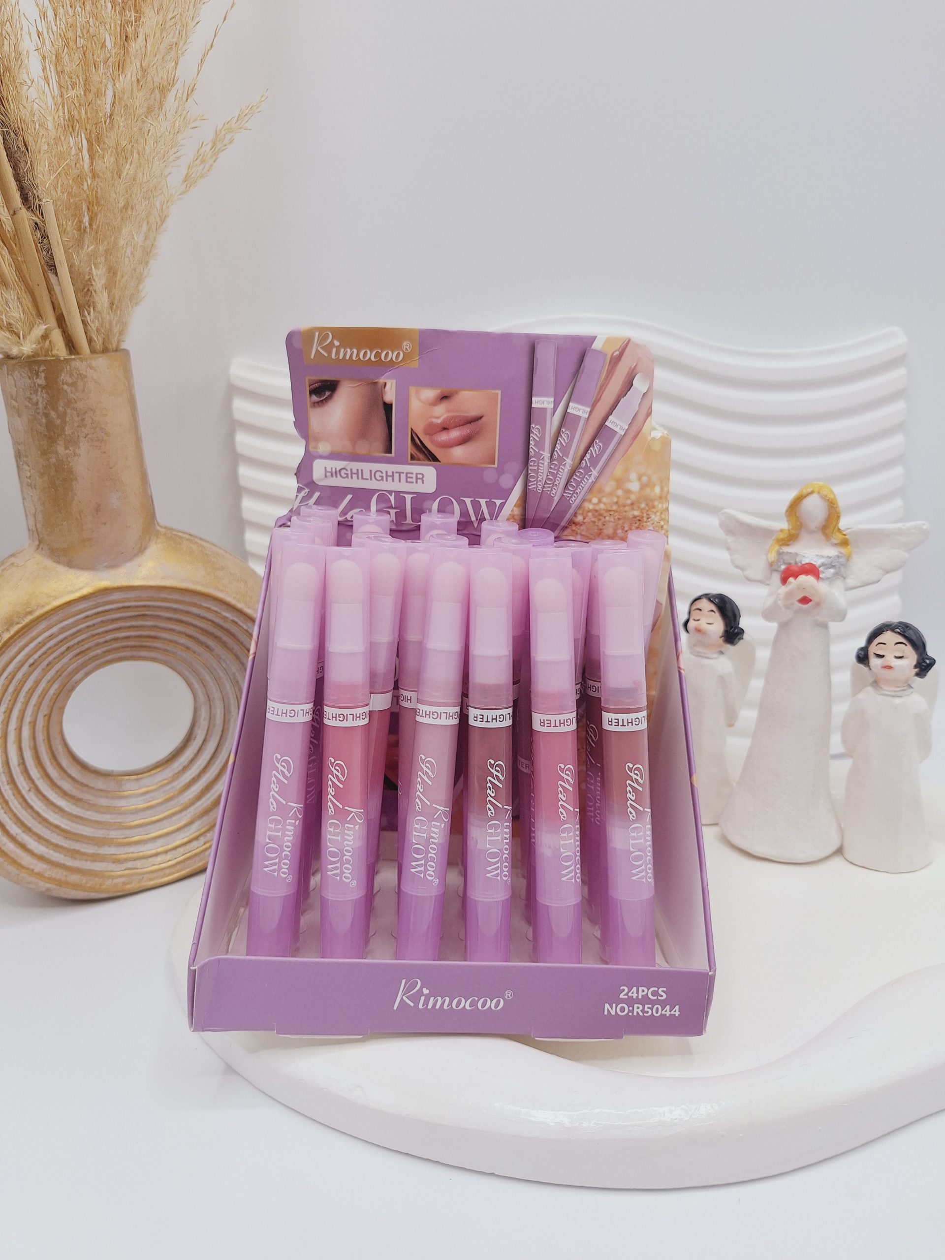 هایلایتر قلمی پد دار رنگی برند Rimocoo کد 5044 6 هایلایتر قلمی پد دار رنگی برند Rimocoo کد 5044