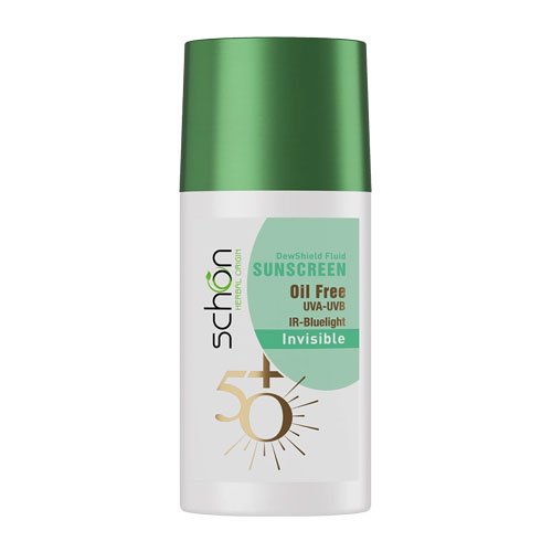 ضدآفتاب بیرنگ فلوئیدی دیووشیلد شون|schon dewshield invisible fluid sunscreen 1 ضدآفتاب بیرنگ فلوئیدی دیووشیلد شون|schon dewshield invisible fluid sunscreen