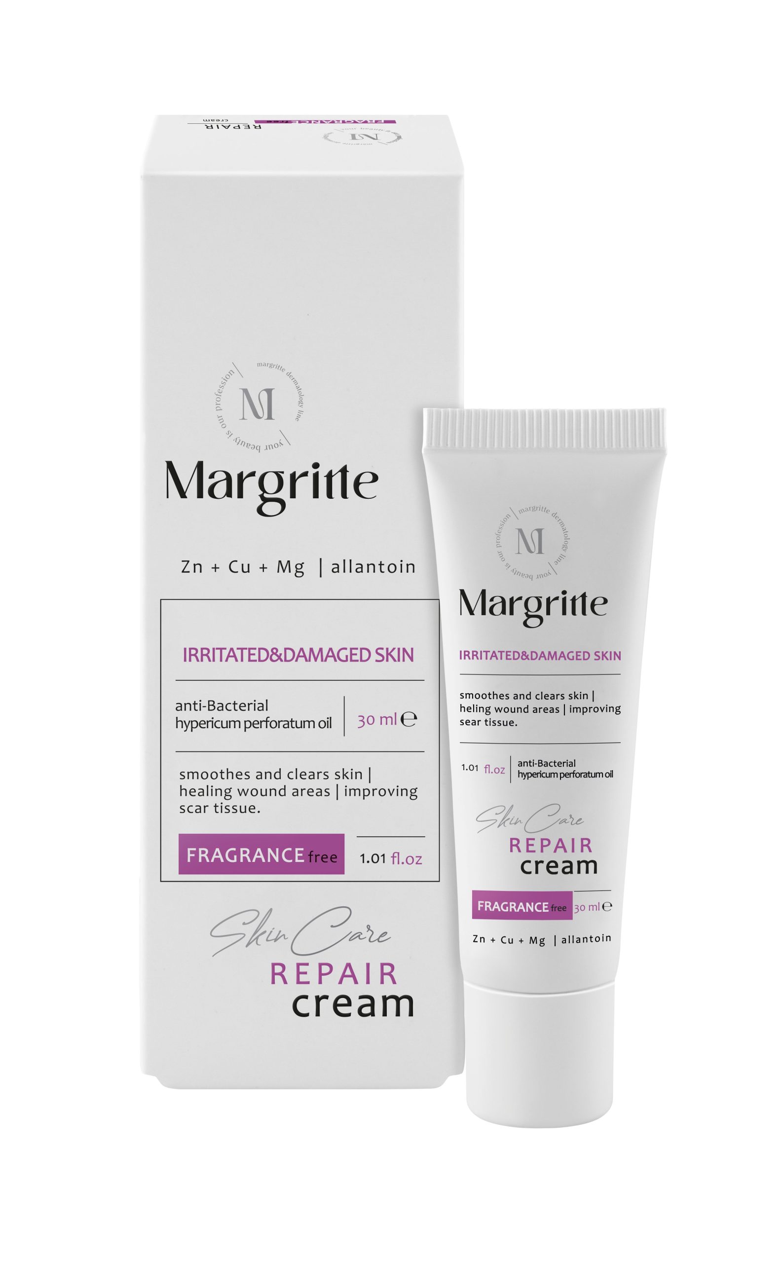 کرم ترمیم کننده حجم 30 میلی لیتر Repairing Cream مارگریت 1 کرم ترمیم کننده حجم 30 میلی لیتر Repairing Cream مارگریت