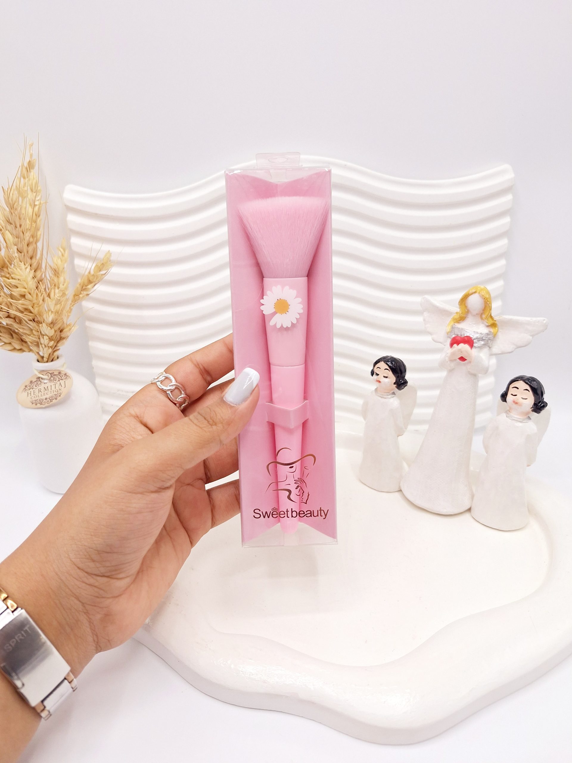 براش رژ گونه بابونه صورتی طلق دار کد 1272 1 براش رژ گونه بابونه صورتی طلق دار کد 1272