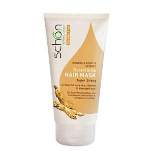ماسک مو جینسینگ و کراتین بسیار قوی شون|Schon Keratin Snd ginseng hair mask
