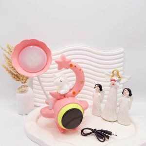 چراغ مطالعه فانتزی طرح هلیکوپتر و اسب تک شاخ کد HQ-12D-1