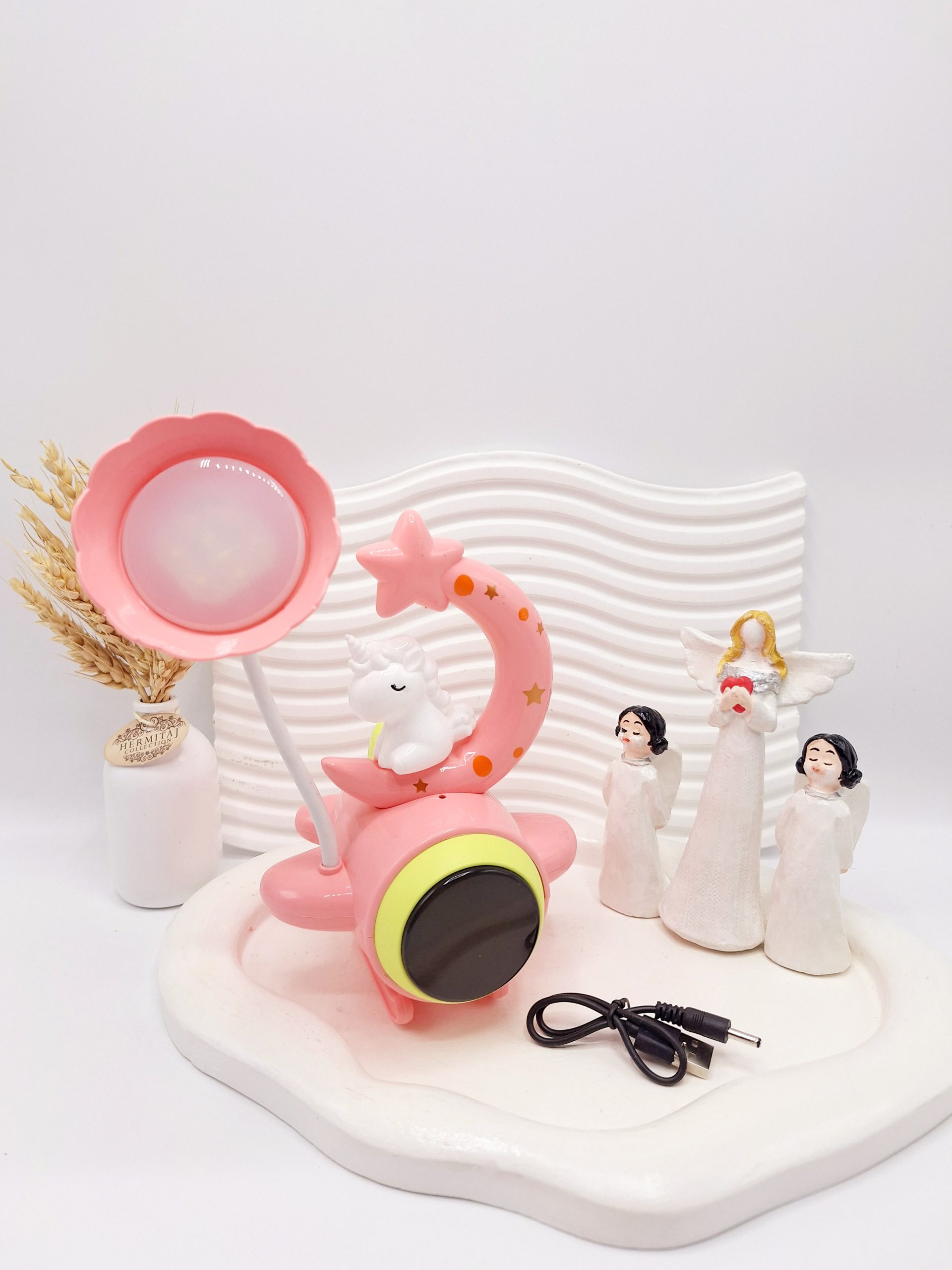 چراغ مطالعه فانتزی طرح هلیکوپتر و اسب تک شاخ کد HQ-12D-1 1 چراغ مطالعه فانتزی طرح هلیکوپتر و اسب تک شاخ کد HQ-12D-1