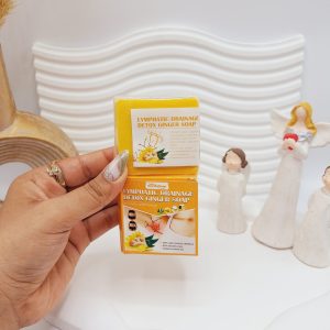 صابون گیاهی زنجبیل سم زدایی لنفاوی و چربی سوز