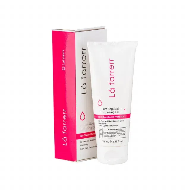 کرم کنترل کننده چربی و آبرسان لافارر کد 1 مناسب پوست های چرب و مستعد آکنه حجم 75 میلی لیتر 1 کرم کنترل کننده چربی و آبرسان لافارر کد 1 مناسب پوست های چرب و مستعد آکنه حجم 75 میلی لیتر