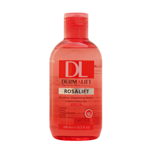 محلول پاک کننده آرایش صورت درمالیفت مدل ROSALIFT حجم 250 میلی لیتر