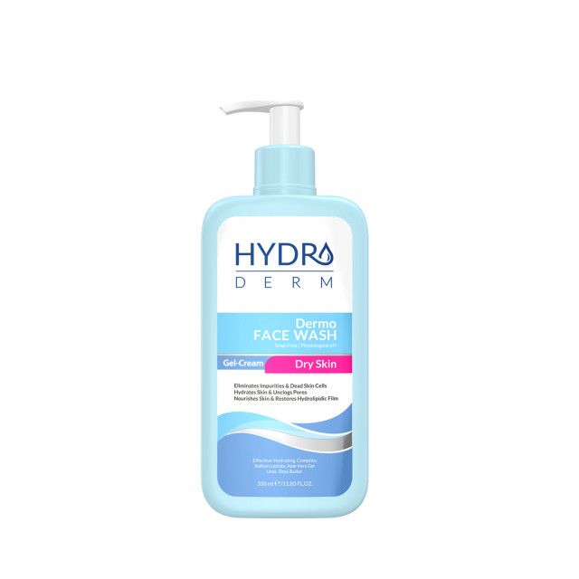 ژل شستشوی صورت هیدرودرم مناسب پوست های خشک حجم 350 میلی لیتر 1 ژل شستشوی صورت هیدرودرم مناسب پوست های خشک حجم 350 میلی لیتر