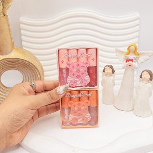 پک لیپ گلاس شاین 4تایی برند Dragon Ranee کد 0026