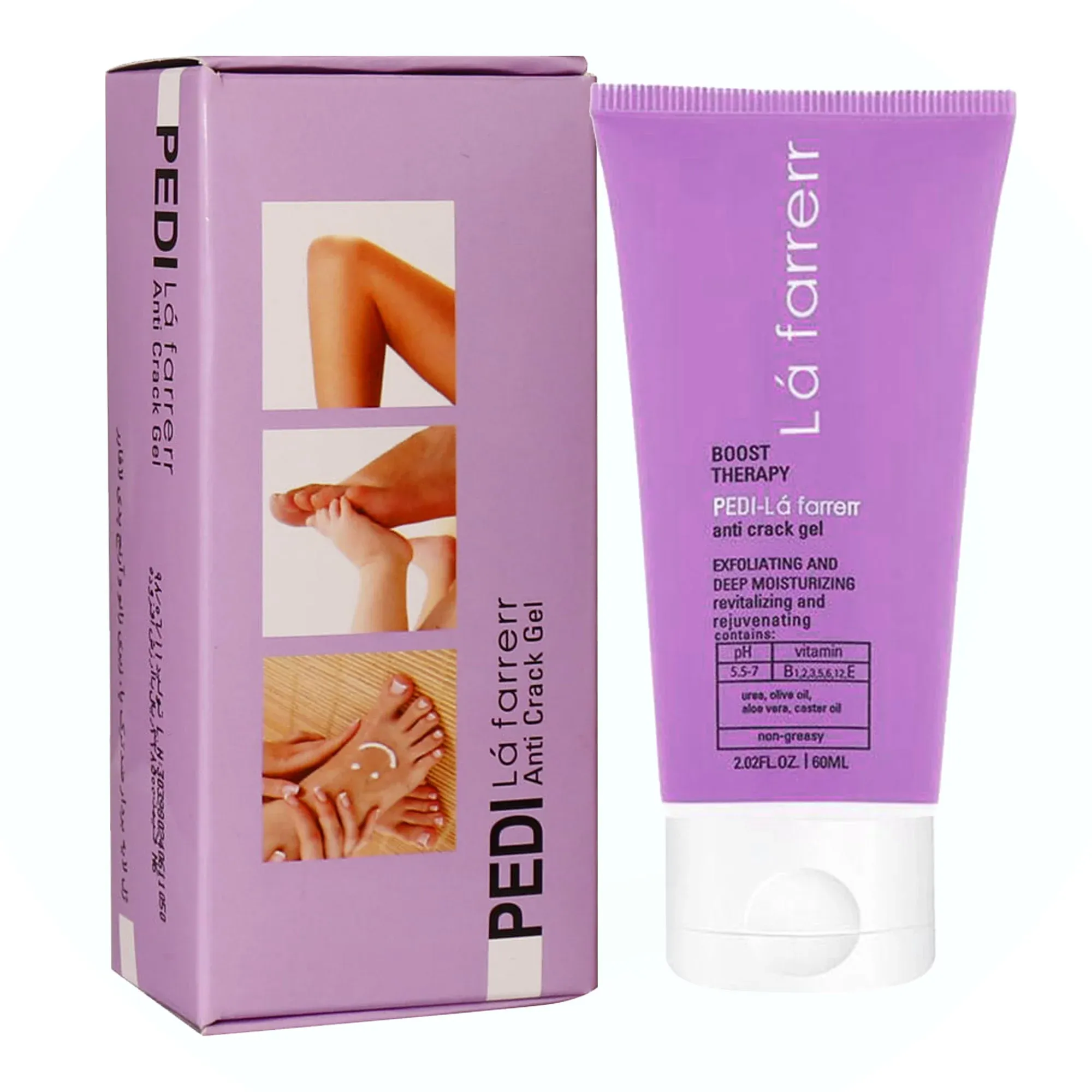 ژل ضد ترک پا لافارر مدل PEDI حجم 60 میلی لیتر 1 ژل ضد ترک پا لافارر مدل PEDI حجم 60 میلی لیتر