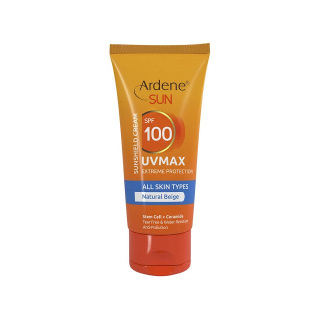 کرم ضد آفتاب آردن UV MAX SPF 100 حجم 50 میلی لیتر - بژ طبیعی 1 کرم ضد آفتاب آردن UV MAX SPF 100 حجم 50 میلی لیتر - بژ طبیعی