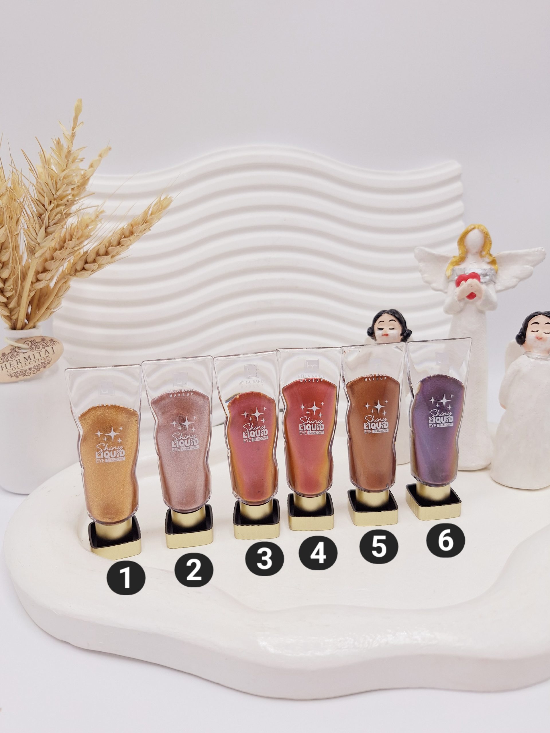 سایه چشم و لب شاین دار تیوپ شیشه ای کد 228 1 سایه چشم و لب شاین دار تیوپ شیشه ای کد 228