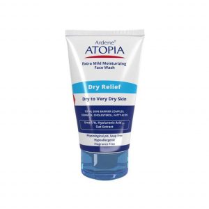 لوسیون شوینده و مرطوب کننده صورت آردن سری Atopia مدل Dry Relief حجم 150 میلی لیتر