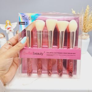 براش 5 تیکه آکواریومی برند Sweetbeauty کد NO:SZ-285