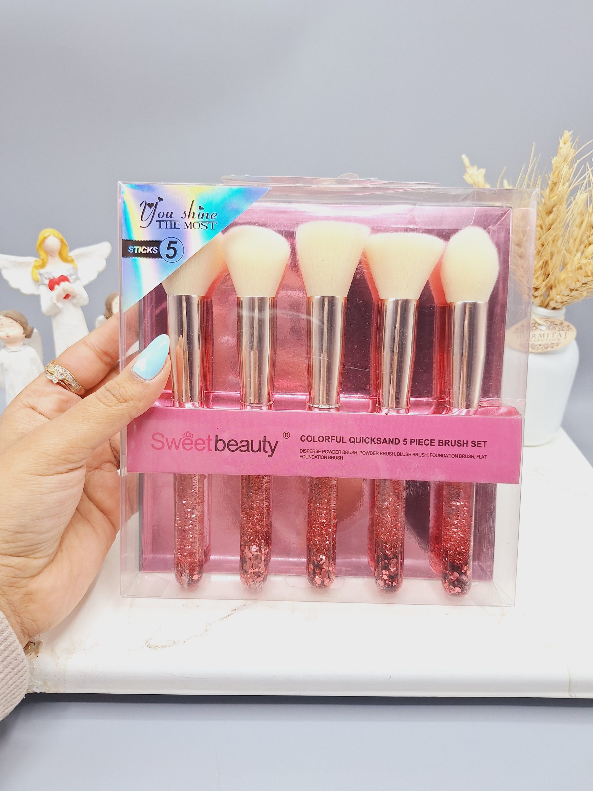 براش 5 تیکه آکواریومی برند Sweetbeauty کد NO:SZ-285 1 براش 5 تیکه آکواریومی برند Sweetbeauty کد NO:SZ-285