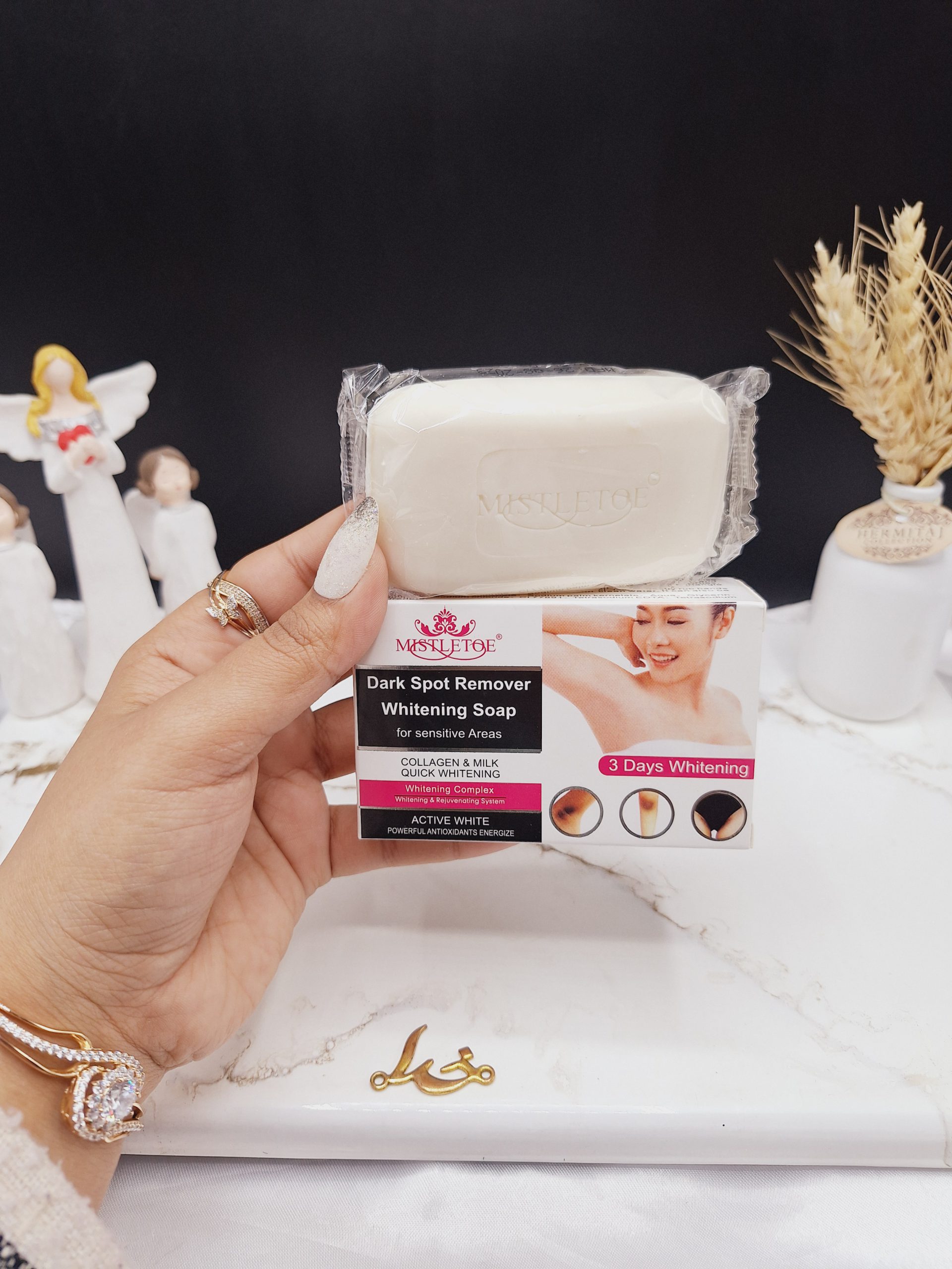 صابون روشن کننده نواحی خاص بدن MISTLETOE کد M350_3 1 صابون روشن کننده نواحی خاص بدن MISTLETOE کد M350_3