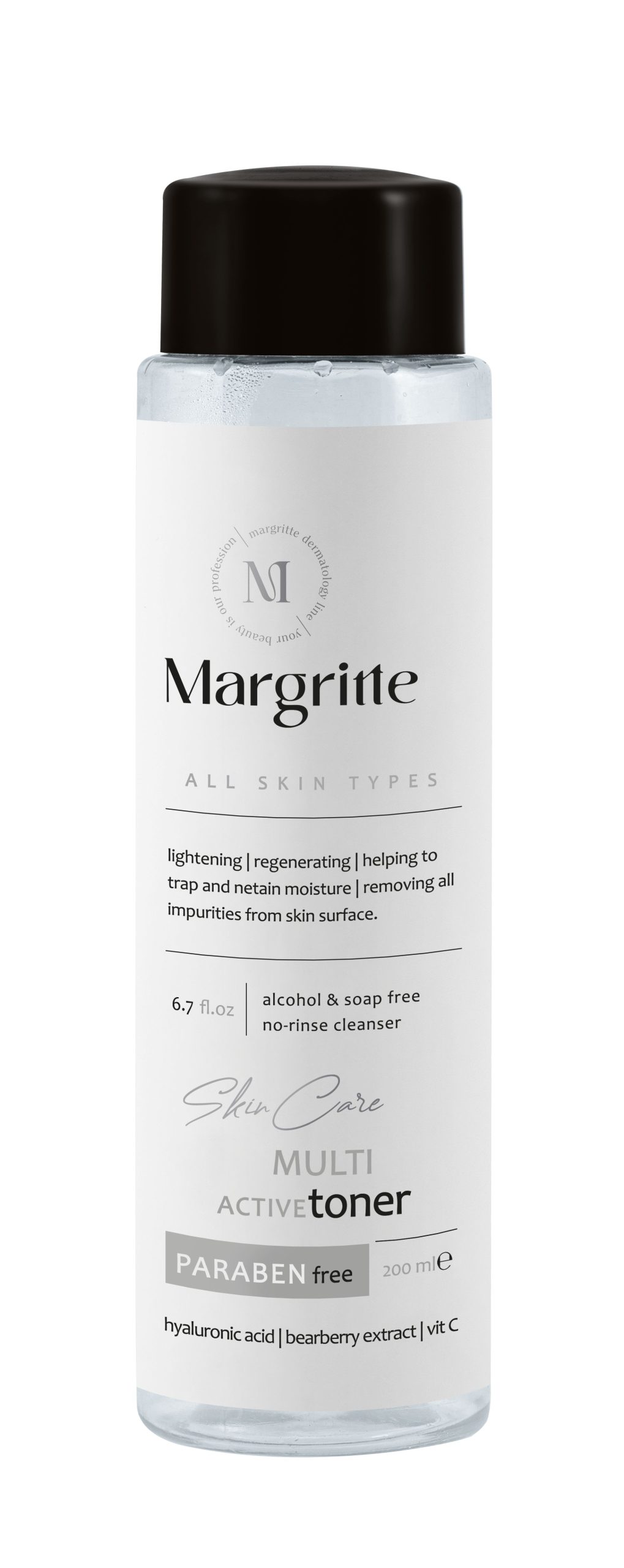 تونر پاک کننده روشن کننده (انواع پوست) حجم 200 میلی لیتر مارگریت 1 تونر پاک کننده روشن کننده (انواع پوست) حجم 200 میلی لیتر مارگریت