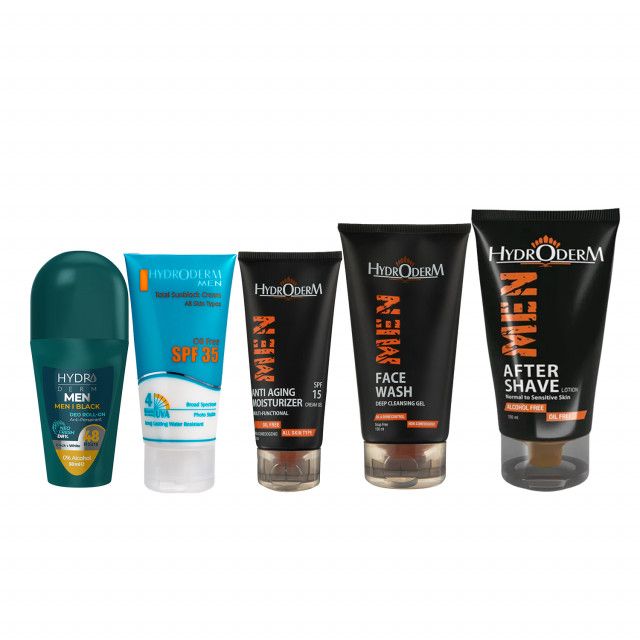 پکیج هدیه آقایان هیدرودرم کد 3 مجموعه 5 عددی 1 پکیج هدیه آقایان هیدرودرم کد 3 مجموعه 5 عددی