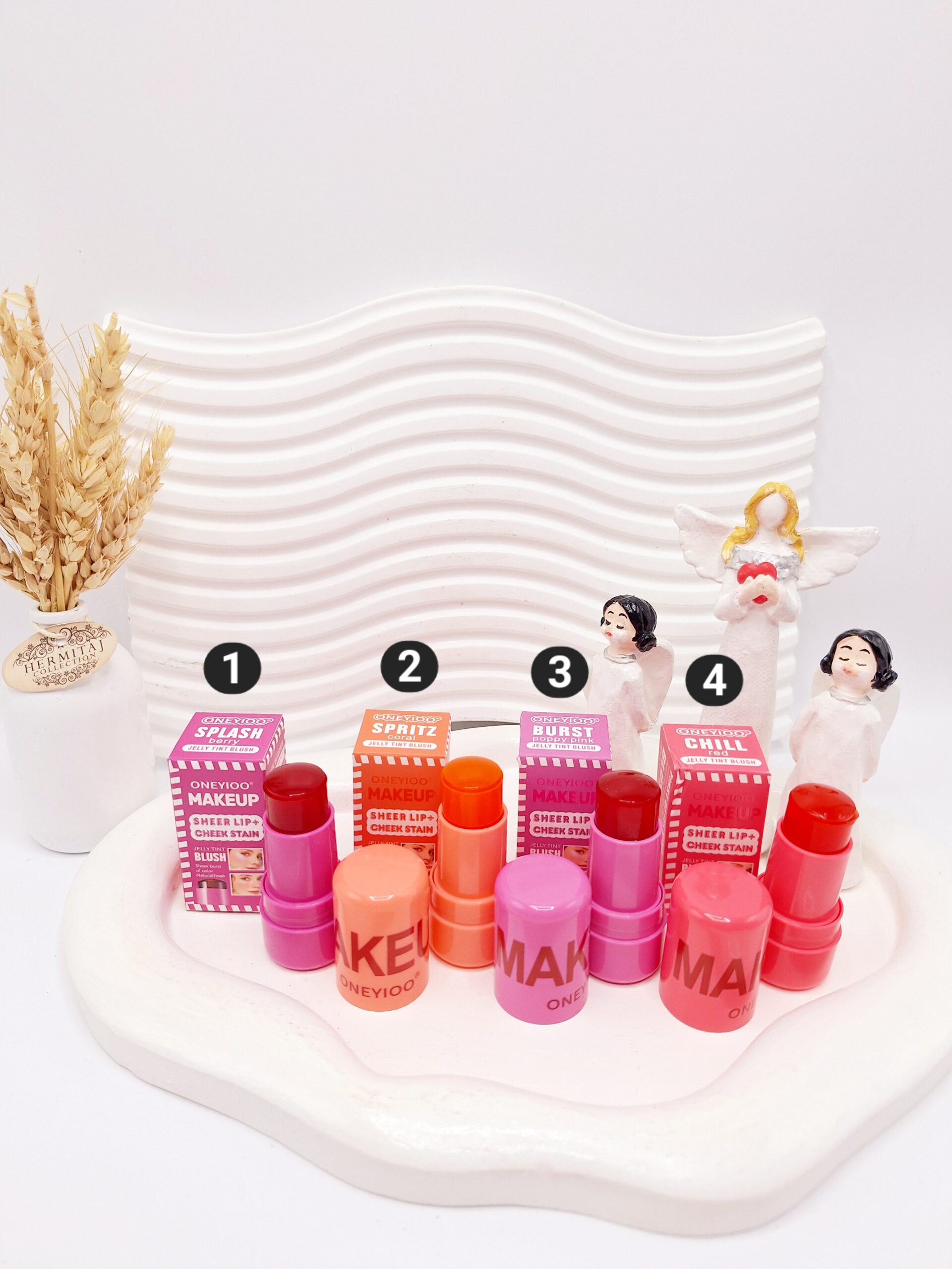 تینت ژله ای میکاپ BLUSH مدل ONEYIOO کد L4009 1 تینت ژله ای میکاپ BLUSH مدل ONEYIOO کد L4009