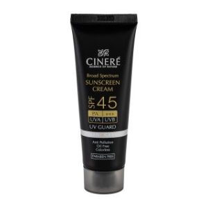 کرم ضد آفتاب آقایان سینره SPF 45 حجم 50 میلی لیتر