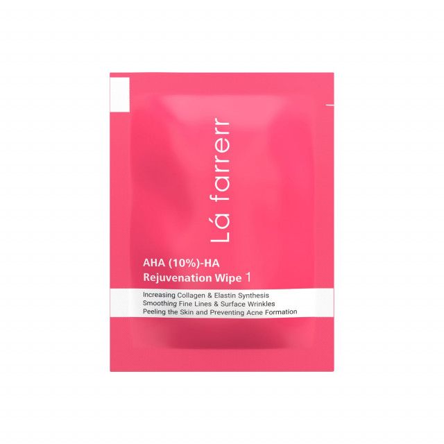 پد جوان کننده و لایه بردار پوست لافارر مدل AHA 10%-HA بسته 30 عددی 1 پد جوان کننده و لایه بردار پوست لافارر مدل AHA 10%-HA بسته 30 عددی