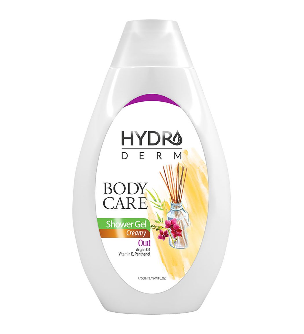 شامپو بدن کرمی هیدرودرم مدل عود و آرگان حجم 500 میلی لیتر 1 شامپو بدن کرمی هیدرودرم مدل عود و آرگان حجم 500 میلی لیتر
