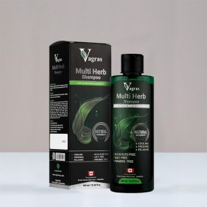 شامپو تقویت کننده مو مولتی هرب 400ml واگراس