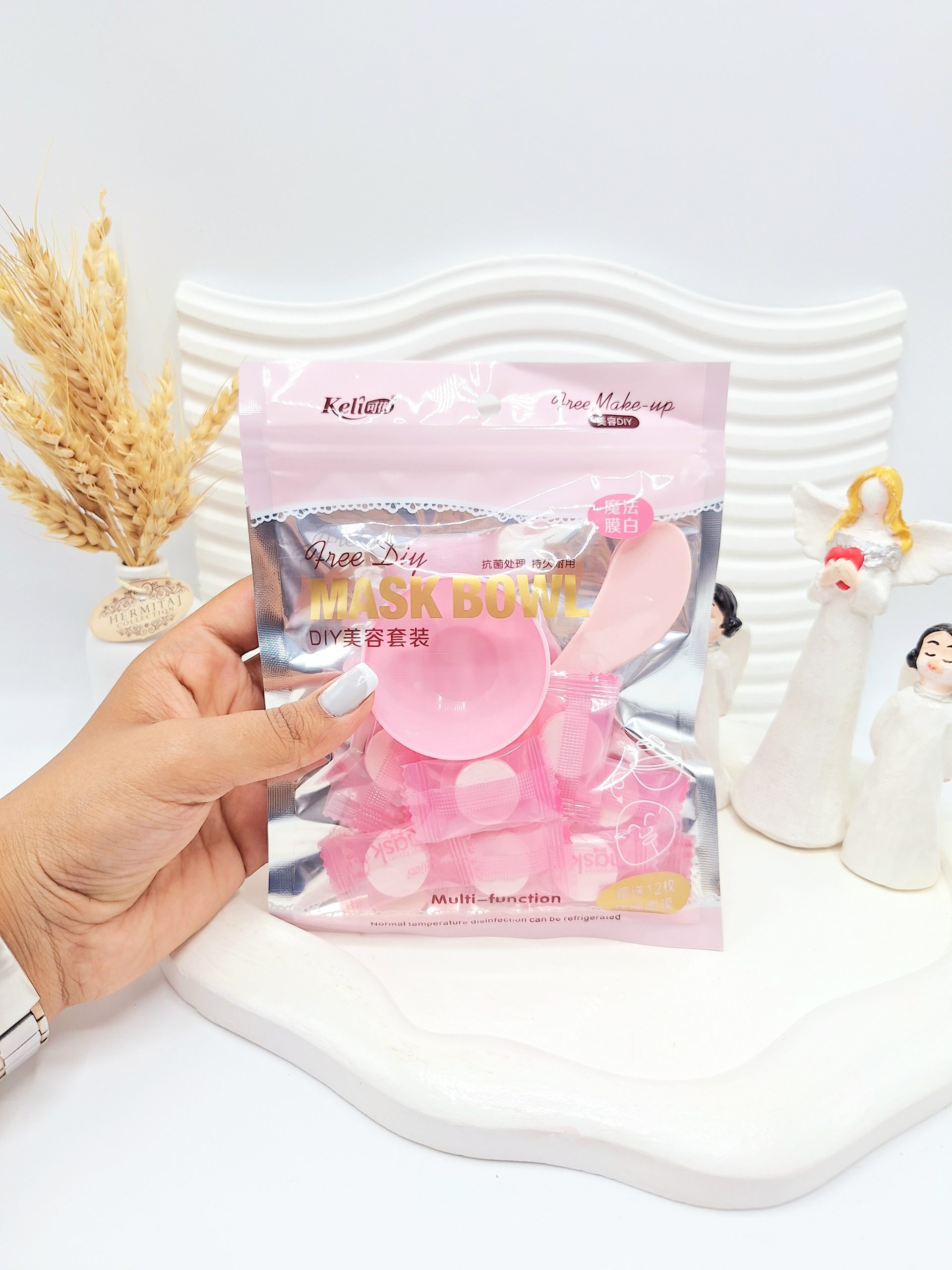 پک قرص ماسک نقابی با کاسه کد 7615 1 پک قرص ماسک نقابی با کاسه کد 7615