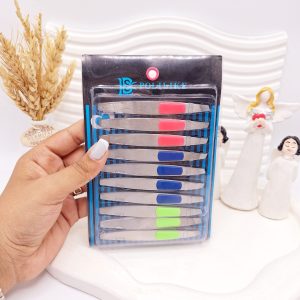 موچین ساده دکمه رنگی