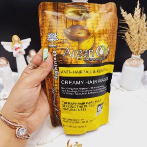 ماسک مو ساندیسی  آرگان تغذیه کننده مراکشی ساخت اسلواکی  لایتنس 500 میل 95% ARGAN OIL کد 6561 اصلی و اورجینال