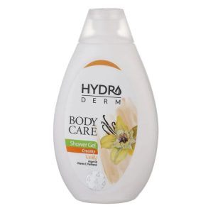 شامپو بدن کرمی هیدرودرم مدل وانیل و آرگان حجم 500 میلی لیتر