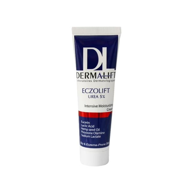 کرم مرطوب کننده اوره و اوسرین 5 درصد درمالیفت مدل Eczolift حجم 50 میلی لیتر 1 کرم مرطوب کننده اوره و اوسرین 5 درصد درمالیفت مدل Eczolift حجم 50 میلی لیتر