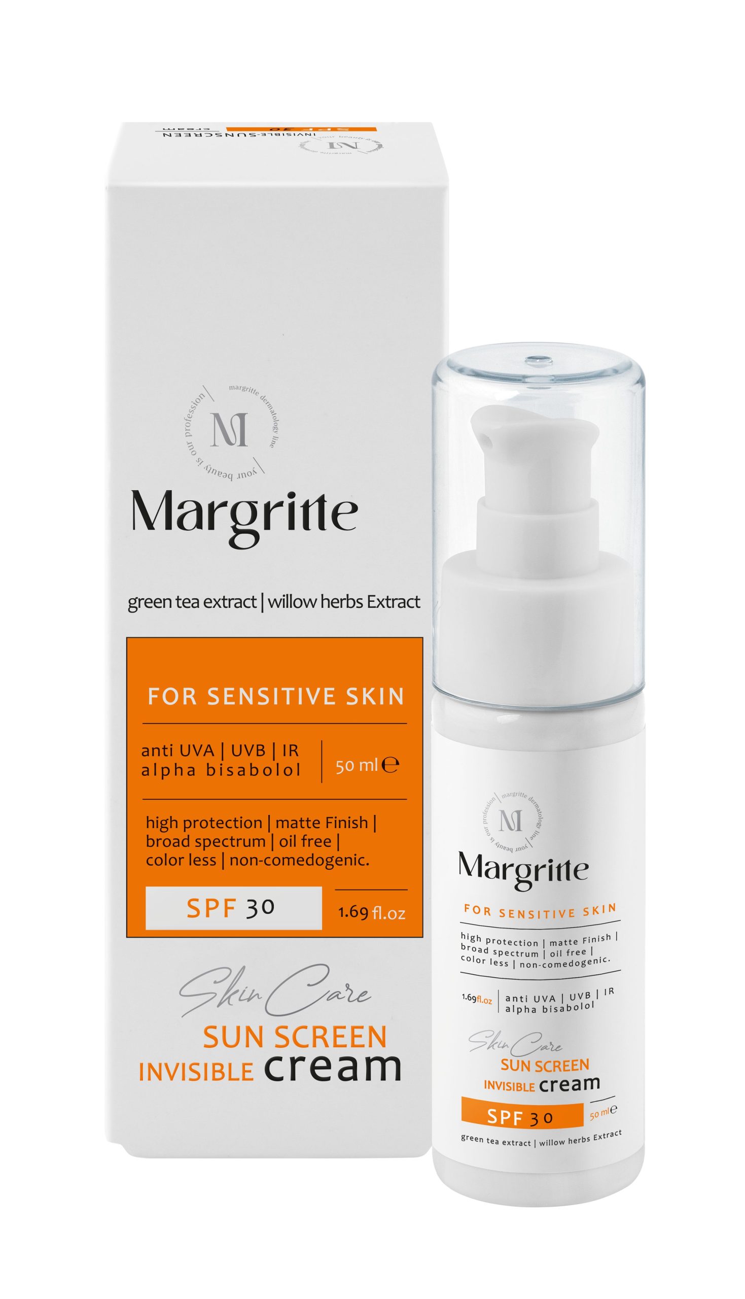 کرم ضدآفتاب رنگی (بژروشن) حجم 50 میلی لیتر SPF 30 مارگریت 1 کرم ضدآفتاب رنگی (بژروشن) حجم 50 میلی لیتر SPF 30 مارگریت