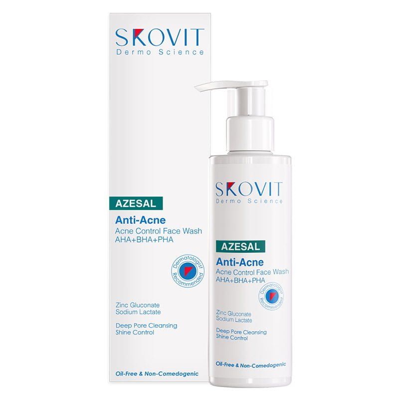ژل شستشوی صورت مناسب پوست های دارای آکنه حاوی 200AHA+BHA+PHAگرمی-اسکوویت 1 ژل شستشوی صورت مناسب پوست های دارای آکنه حاوی 200AHA+BHA+PHAگرمی-اسکوویت