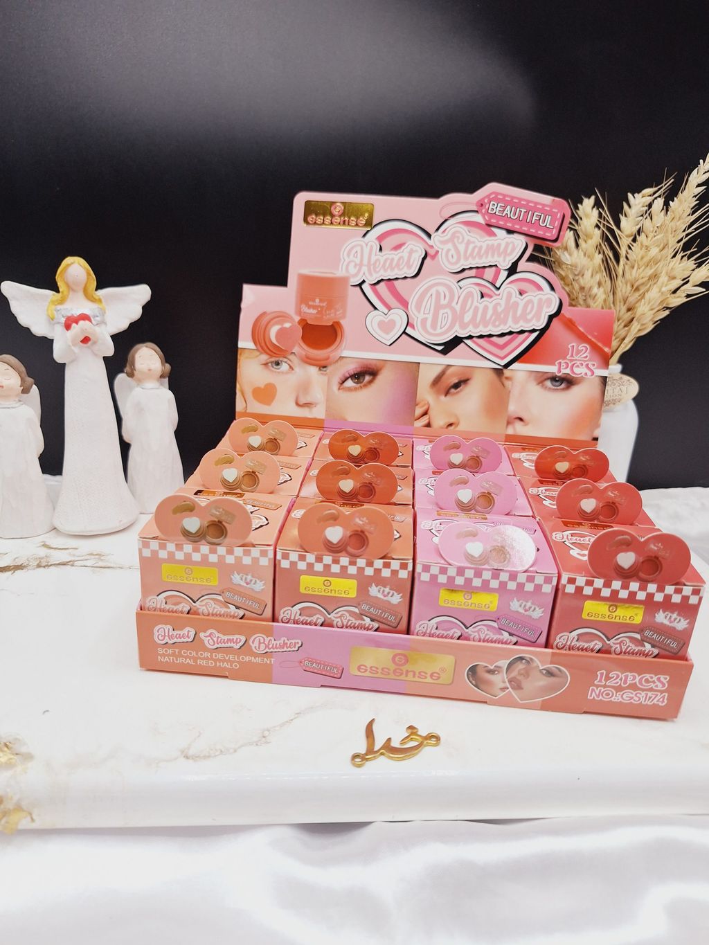 رژگونه استامپی طرح قلب Gssense کد GS 174 3 رژگونه استامپی طرح قلب Gssense کد GS 174