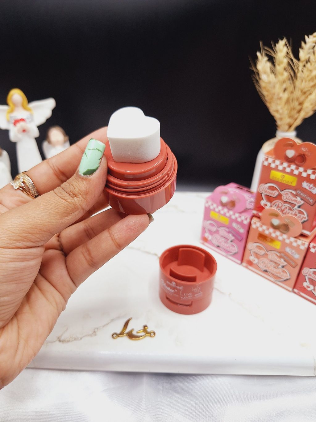 رژگونه استامپی طرح قلب Gssense کد GS 174 7 رژگونه استامپی طرح قلب Gssense کد GS 174