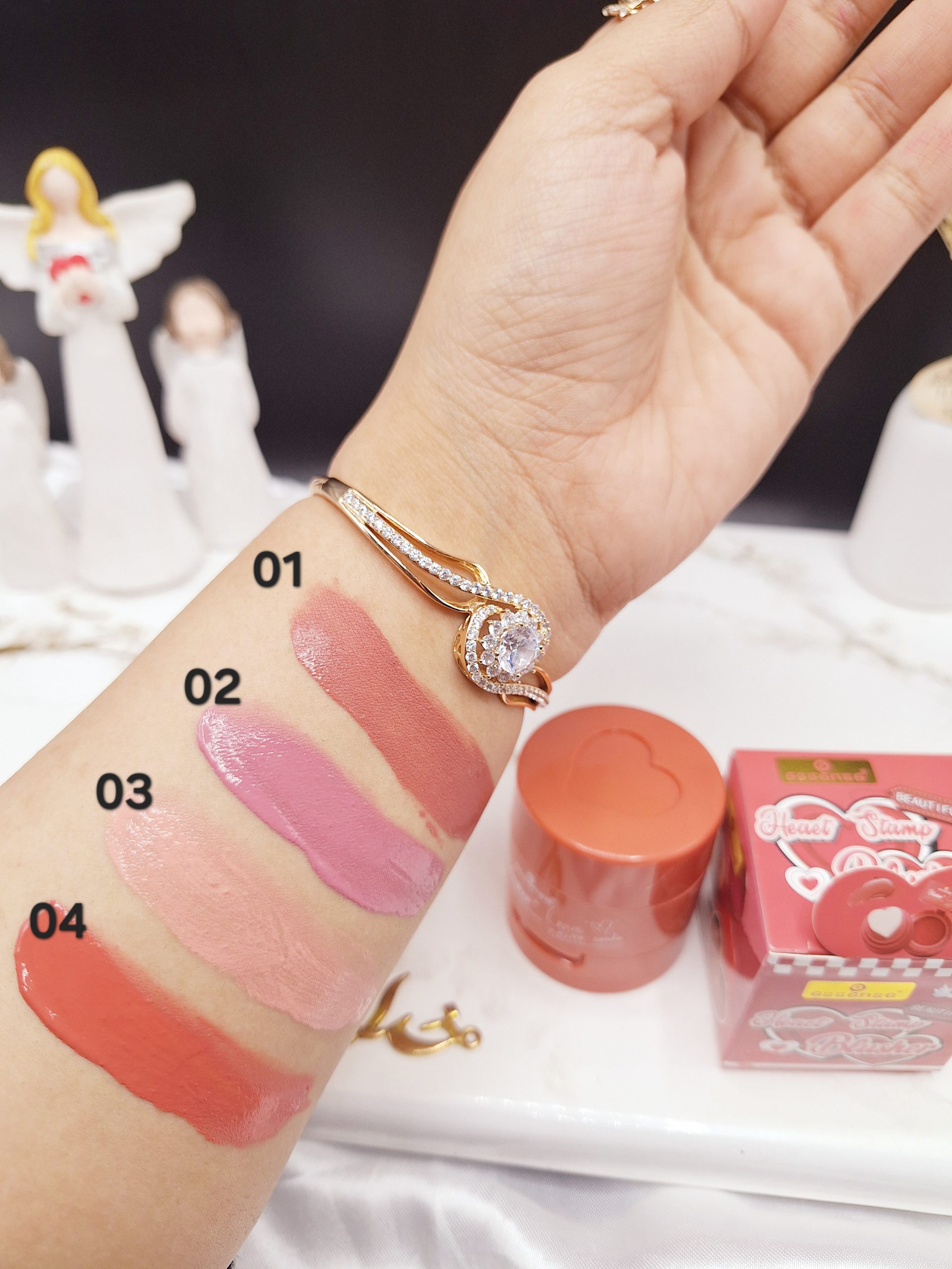 رژگونه استامپی طرح قلب Gssense کد GS 174 1 رژگونه استامپی طرح قلب Gssense کد GS 174