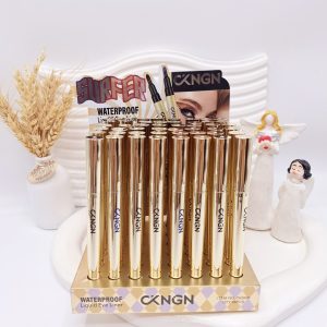 خط چشم مایع آبی و مشکی CKNGN کد 0106