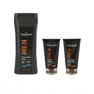 پکیج مراقبت از پوست و مو آقایان هیدرودرم کد 1 مجموعه 3 عددی