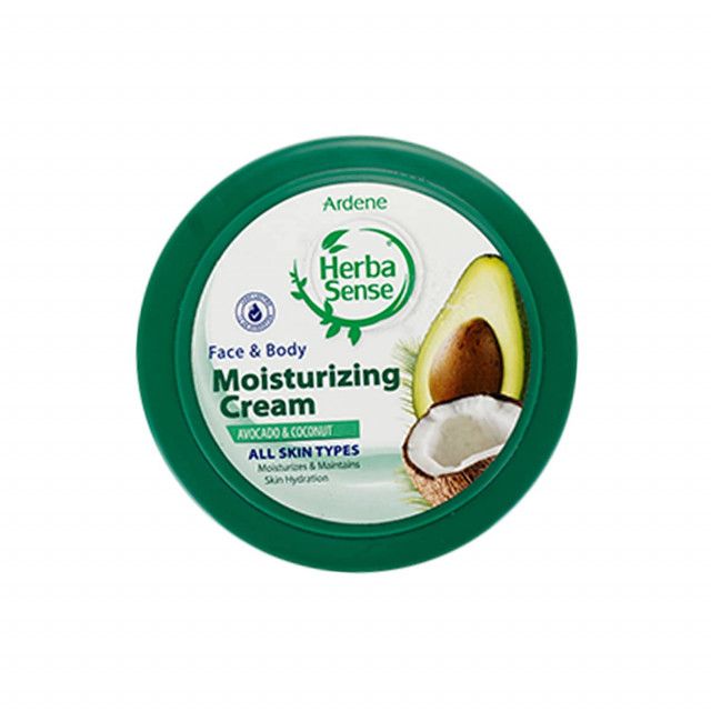 کرم مرطوب کننده آردن سری Herba Sense با رایحه نارگیل و آووکادو وزن 150 گرم 1 کرم مرطوب کننده آردن سری Herba Sense با رایحه نارگیل و آووکادو وزن 150 گرم