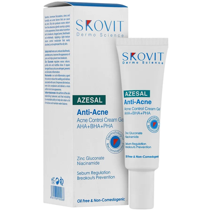 کرم ژل آنتی آکنه مناسب پوست های دارای آکنه حاوی 30AHA+BHA+PHA گرمی-اسکوویت 1 کرم ژل آنتی آکنه مناسب پوست های دارای آکنه حاوی 30AHA+BHA+PHA گرمی-اسکوویت