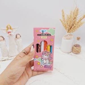 پک 12 تایی خط چشم رنگی برند دوسه کد 1107