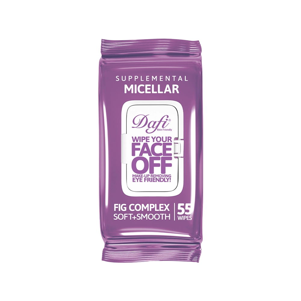 دستمال مرطوب پاک کننده آرایش درب دار دافی مدل میسلار بسته 55 عددی 1 دستمال مرطوب پاک کننده آرایش درب دار دافی مدل میسلار بسته 55 عددی