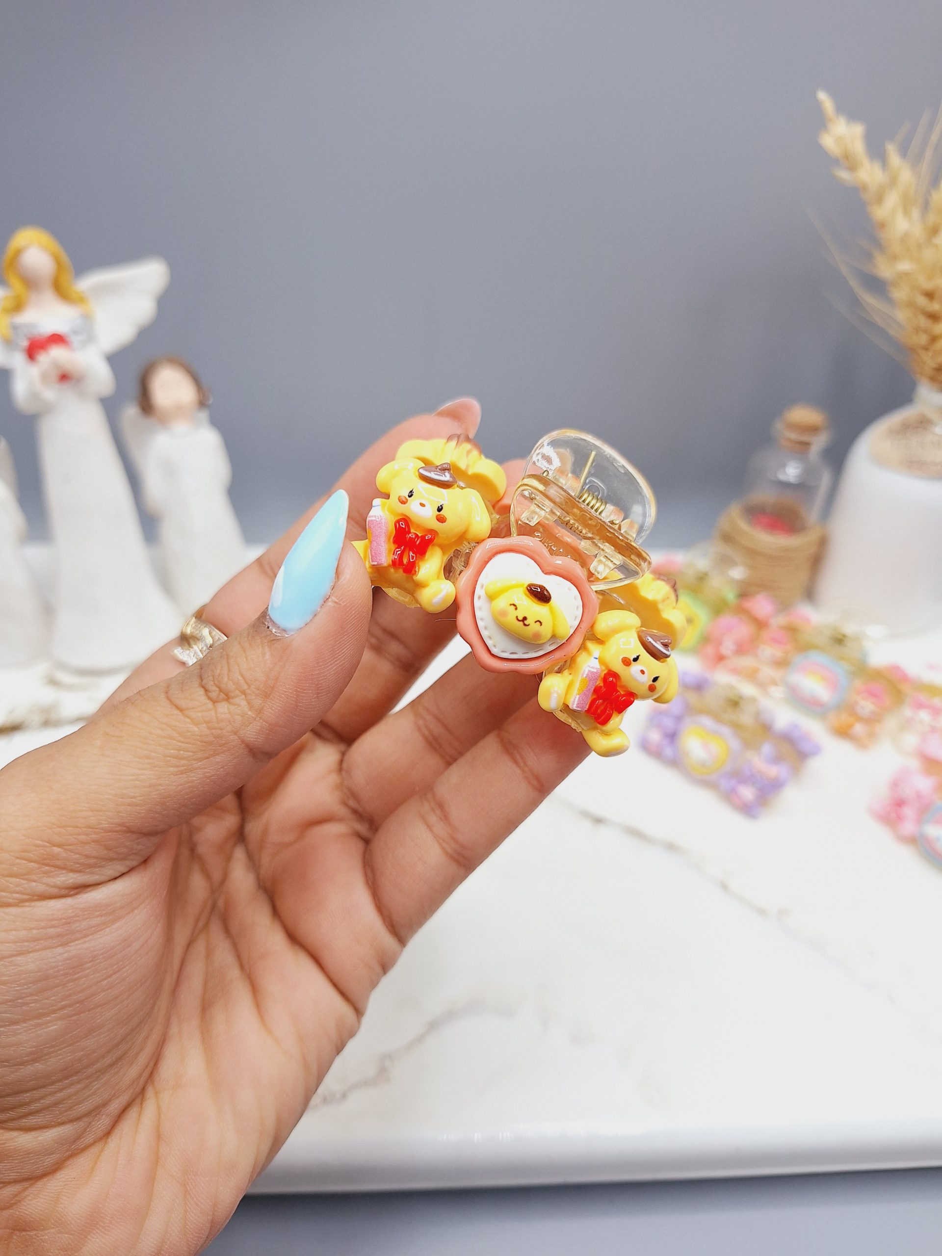 کلیپس مو کوچک طرح خرسی 1 کلیپس مو کوچک طرح خرسی