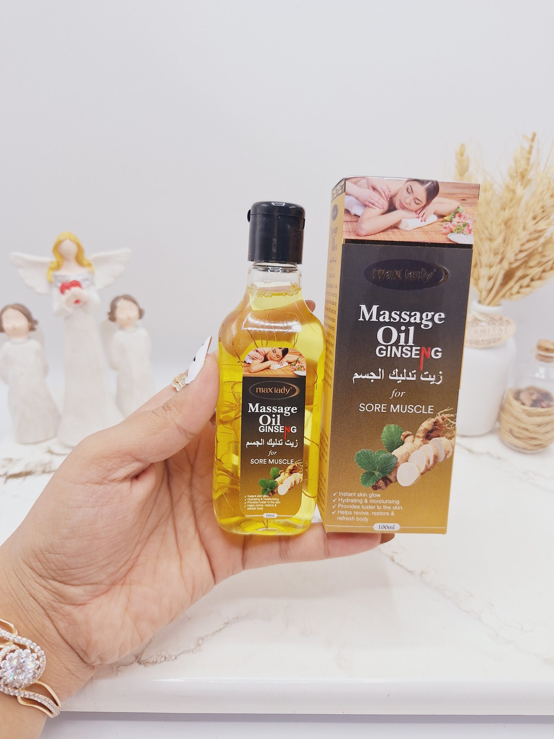 روغن ماساژ جنسینگ برند مکس لیدی | MAX LADY 1 روغن ماساژ جنسینگ برند مکس لیدی | MAX LADY